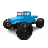 AUTOMODELO ELÉTRICO BRUSHLESS MONSTER TRUCK MAXIMUS EP BOLHA TOYOTA BANDEIRANTES 1/8 4X4 RÁDIO 2.4GHZ COM 2 BATERIAS DE LIPO DHK 8382TB